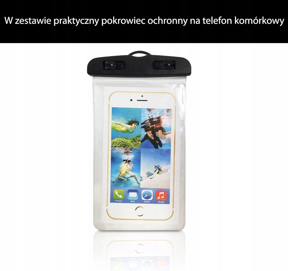 Bez Marki Vandeniui atsparus maišas 2l baidarei, su dėklu