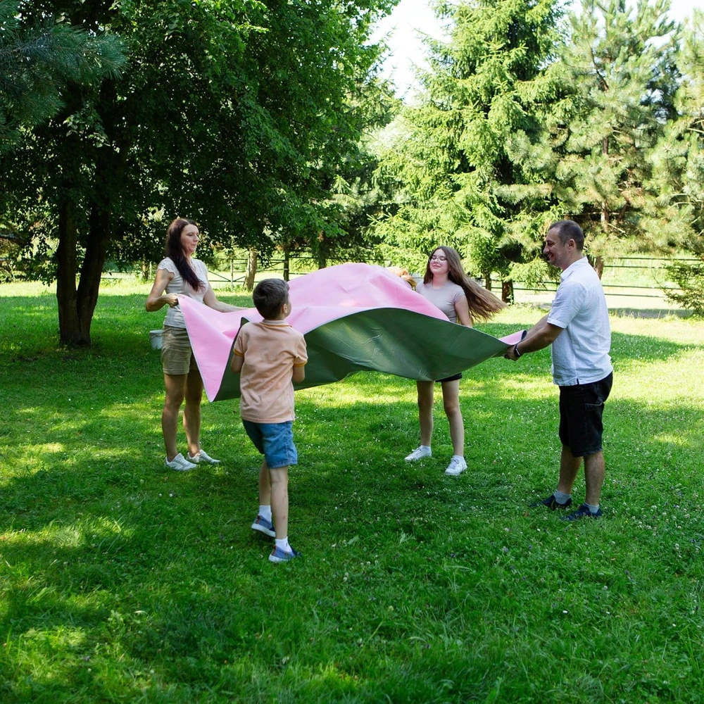 Bez Marki Vandeniui atsparus pledas 200x200cm – patogus iškyloms ir paplūdimiui