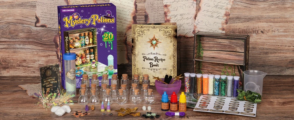 Bez Marki VEIKLIŲ POTIONS RINKINYS KŪRYBINĖ DOVANA VAIKAMS
