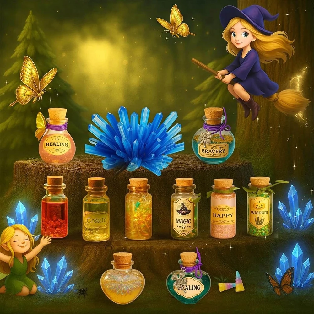 Bez Marki VEIKLIŲ POTIONS RINKINYS KŪRYBINĖ DOVANA VAIKAMS