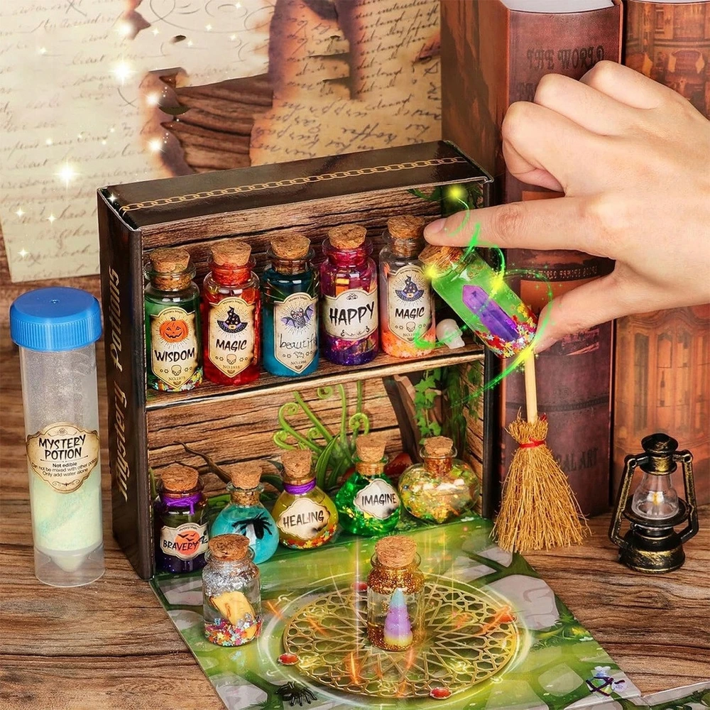 Bez Marki VEIKLIŲ POTIONS RINKINYS KŪRYBINĖ DOVANA VAIKAMS