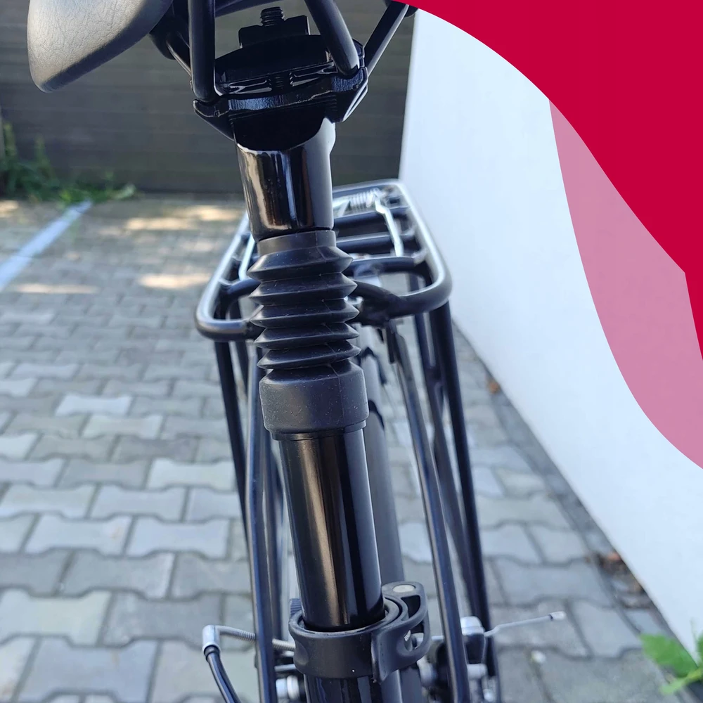 Bez Marki VELOXO SOFTRIDE PAKABA DVIRAČIO SĖDYNĖS SĖDYNĖ 27,2X350MM BALNO ATRAMA