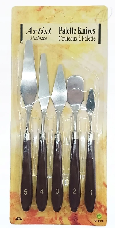 Bez Marki Dažymo mentelių rinkinys, 5 vnt.