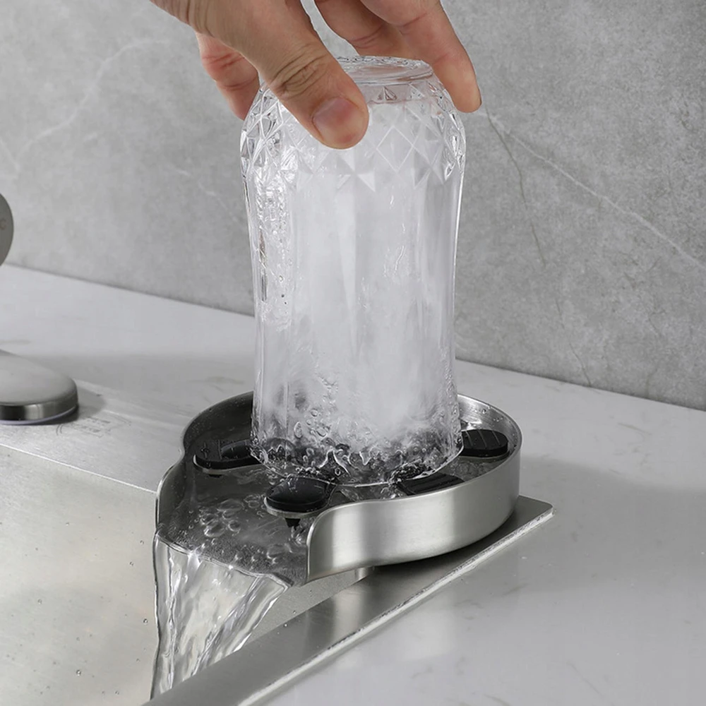 Bez Marki Virtuvės kriauklės stiklo plovimo mašina „pasidaryk pats“ pakeitimas, „pasidaryk pats“ projektas – metalas