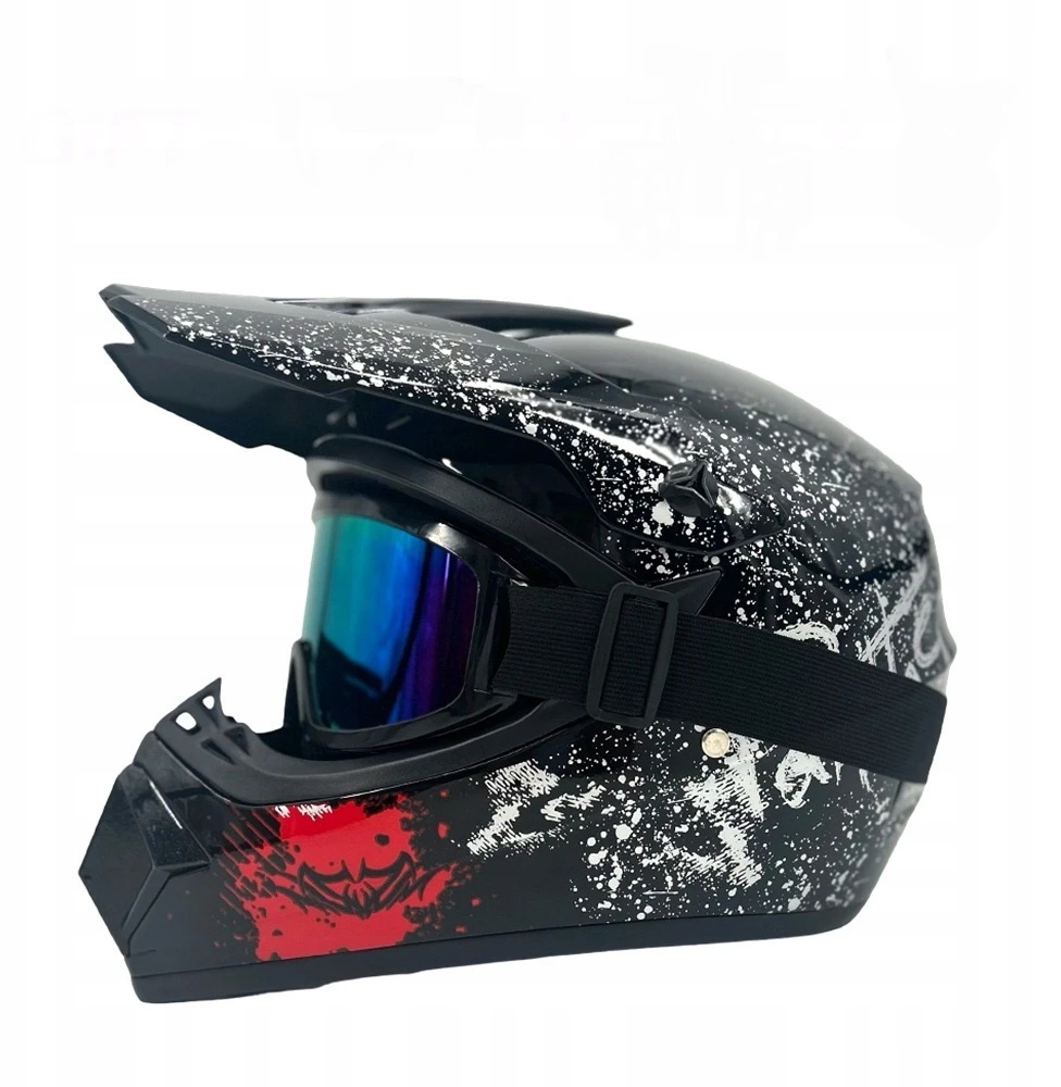 Bez Marki Visureigio dviračio šalmas Full Face paspirtukui, M dydis 55-56 cm +