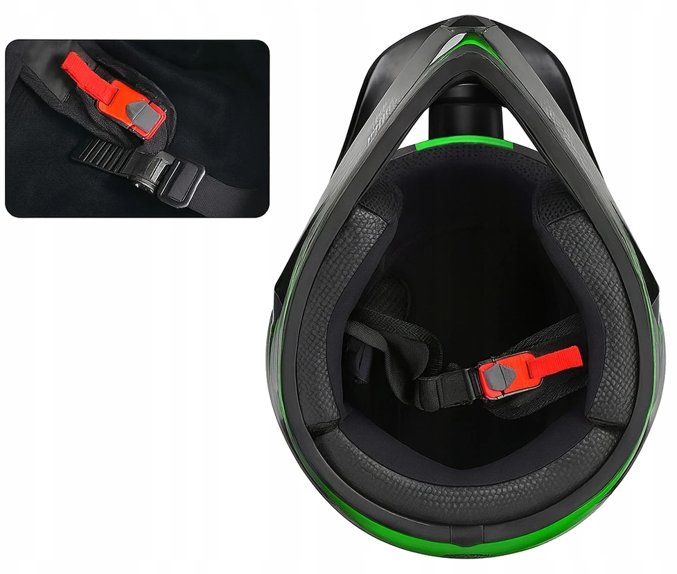 Bez Marki Visureigio dviračio šalmas Full Face paspirtukui, M dydis 55-56 cm +