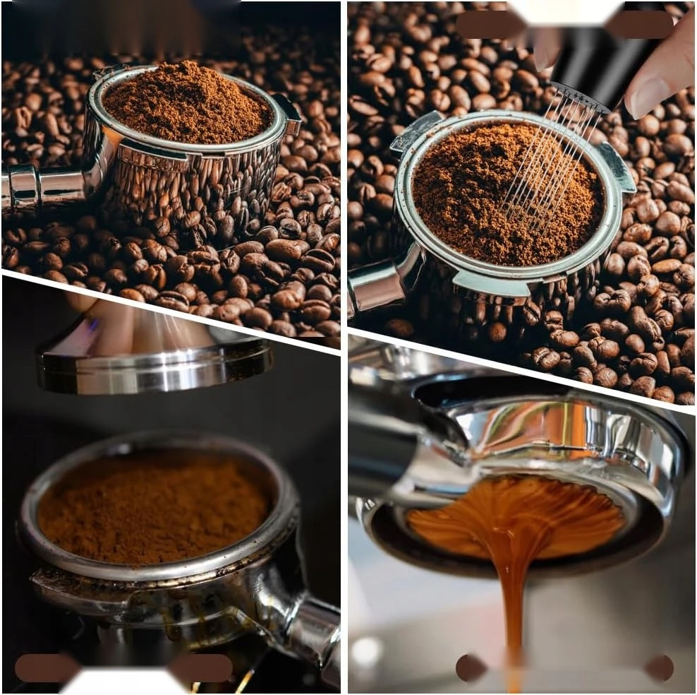 Bez Marki WDT ESPRESSO ĮRANKIS KAVOS MIŠYKLĖS DALYTUVAS REGULIUOJAMOSIOS Plieninės adatos