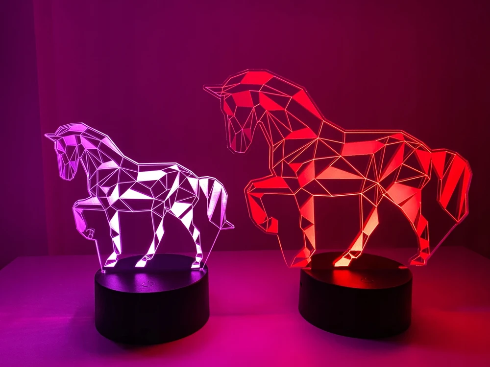 Bez Marki Xl 3d Led Lempa Bobas Statybininkas, 16 Spalvų + Pilotas