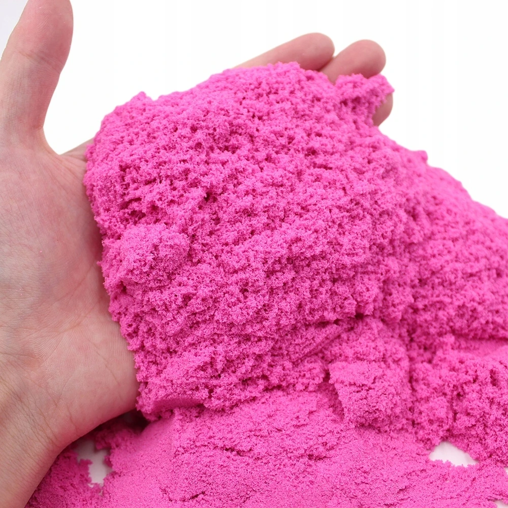 Bez Marki XL RINKINYS KINETINIS SMĖLIS 4KG BASEINAS + PELJIMAI + DĖŽĖ