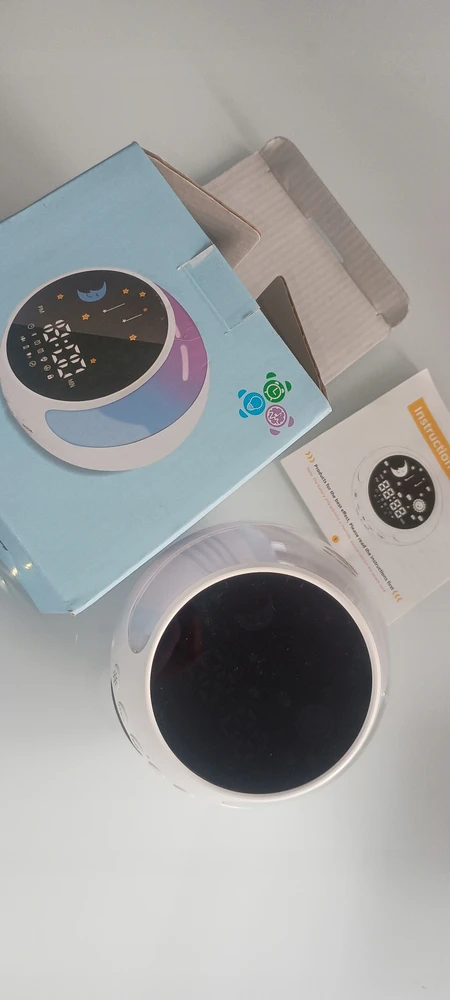 Bez Marki Žadintuvas vaikams, podświetlana cyfrowa lampa LED, budzik