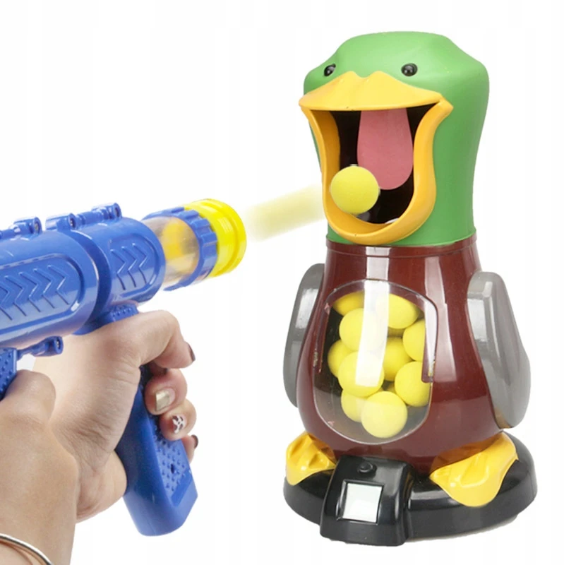 Bez Marki ŽAIDIMAS HUNRY DUCK XXL GUN BALLS Žaislas, šaudymas į taikinius VAIKAMS