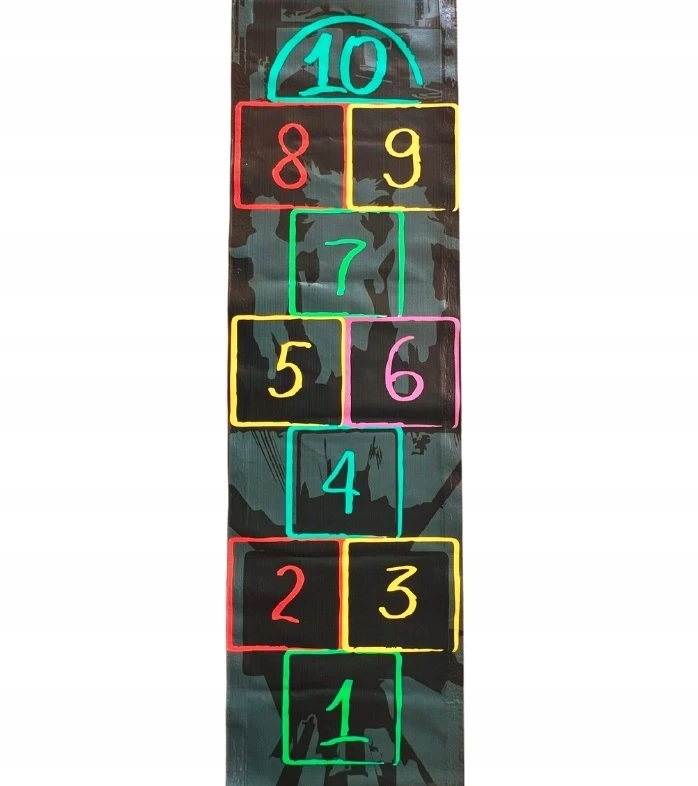 Bez Marki Žaidimų kilimėlis "klasės" 190x50 cm - Judesys ir mokymasis