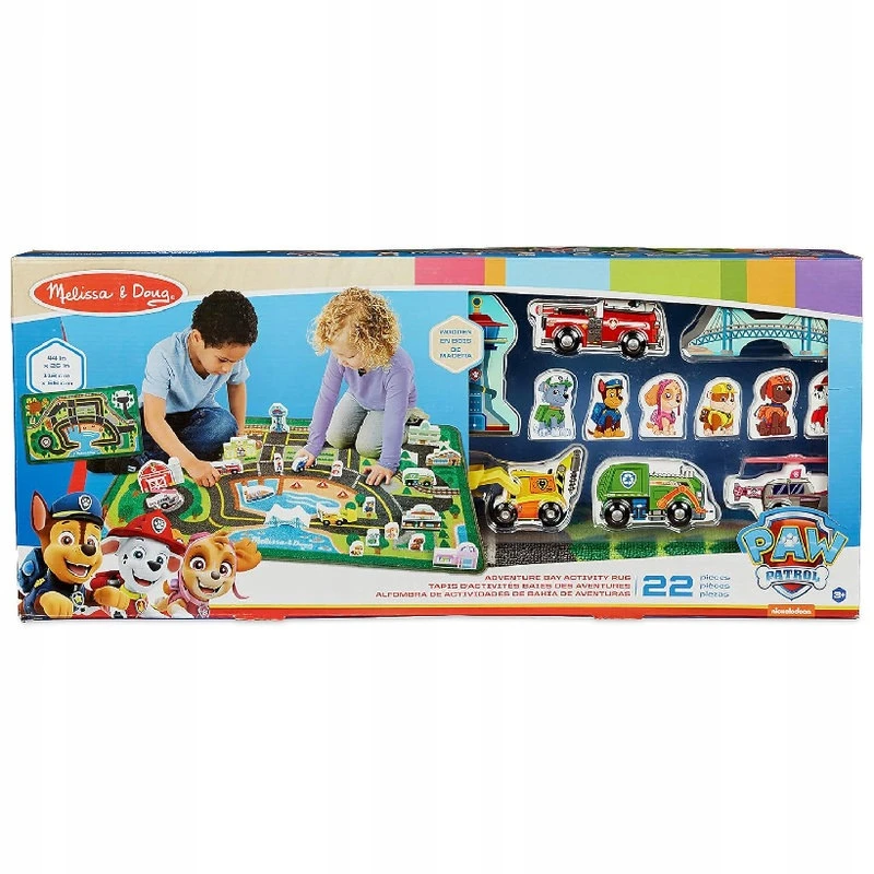 Bez Marki Žaidimų kilimėlis su figūrėlėmis Melissa&Doug Paw Patrol