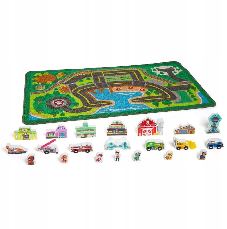 Bez Marki Žaidimų kilimėlis su figūrėlėmis Melissa&Doug Paw Patrol