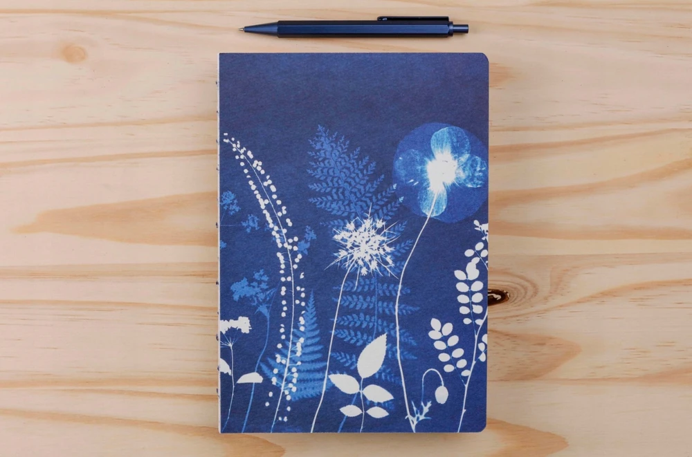 Bez Marki Zeszyt A5 80k Cyanotype mix wzorów