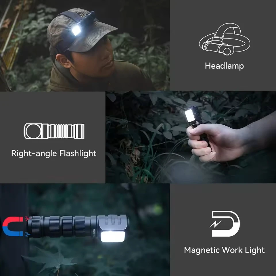 Bez Marki Žibintuvėlis czołowa Sofirn HS42 LED 2100 lumenów IPX6 wodoodporna profesjonalna