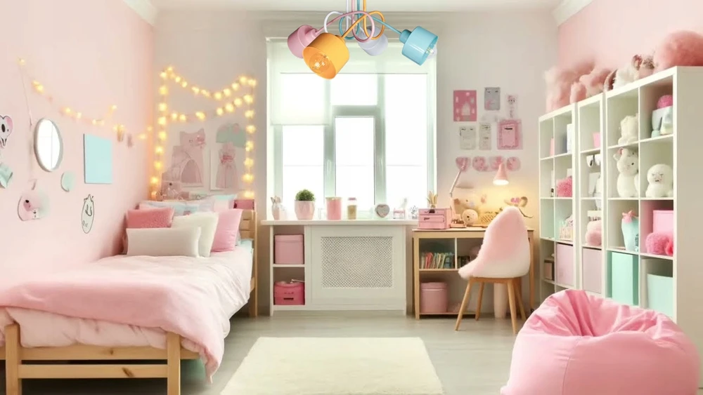 Pakabinamas šviestuvas Bez Marki Żyrandol do pokoju dziecięcego EDISON LOFT lampy sufitowe do pokoju spalva