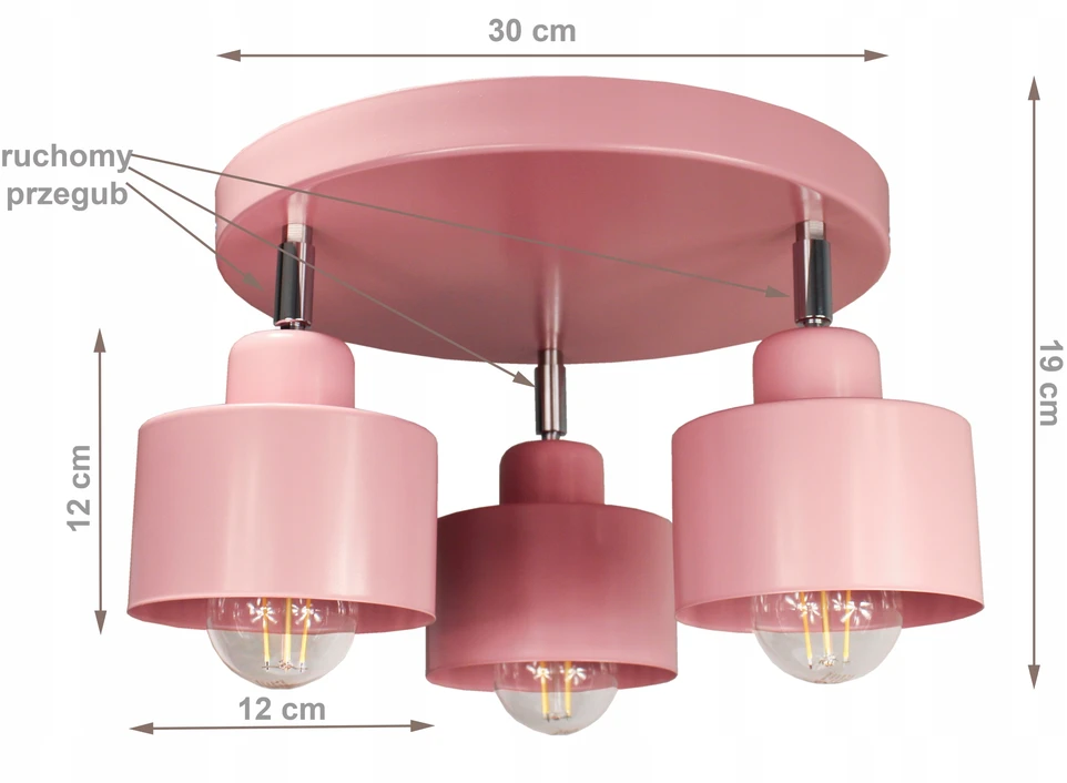Bez Marki Żyrandol lampa sufitowa do pokoju dziecięcego LOFT lampy sufitowe plafon