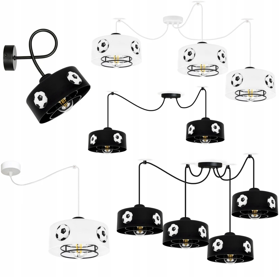 Bez Marki ŻYRANDOL LAMPA SUFITOWA PAJĄK LAMPA WISZĄCA MUNDIAL SPIRO 3 DO POKOJU LED