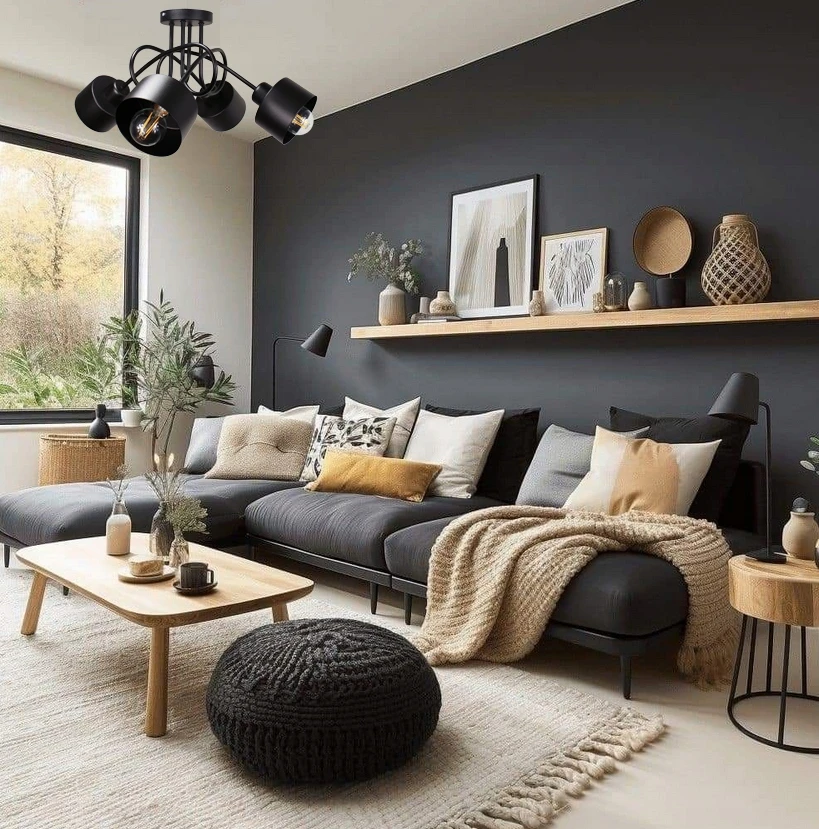 Bez Marki Żyrandol lampa sufitowa wisząca EDISON LOFT lampy sufitowe do salonu loft