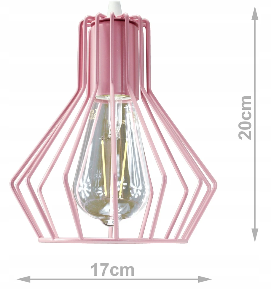 Bez Marki Żyrandol lampa sufitowa wisząca BELL dla dziewczynki lampy żyrandole rožinė
