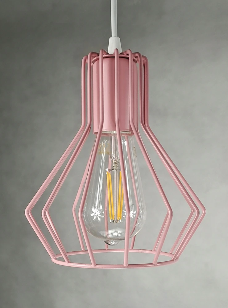 Bez Marki Żyrandol lampa sufitowa wisząca BELL dla dziewczynki lampy żyrandole rožinė