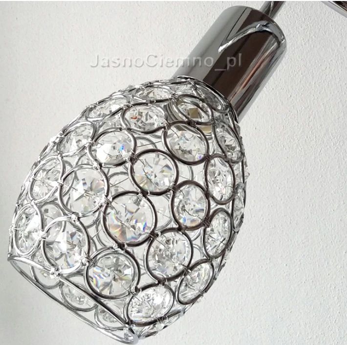 Bez Marki Żyrandol lampa wisząca AMELIA 3 wenge lampy sufitowe do pokoju kryształki