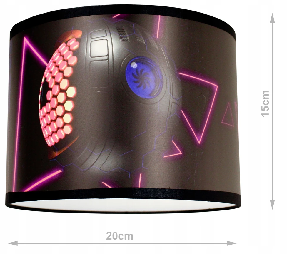 Bez Marki ŻYRANDOL LAMPA WISZĄCA SUFITOWA PAJĄK GAMING LAMPA DO POKOJU MŁODZIEŻOWEGO