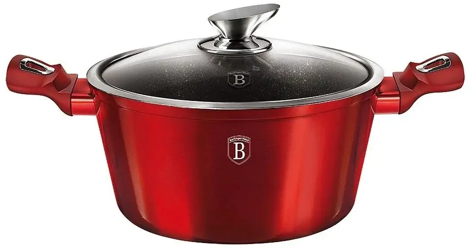 BH-1258N - Granito puodas 28 cm Berlinger Haus Burgundy Line