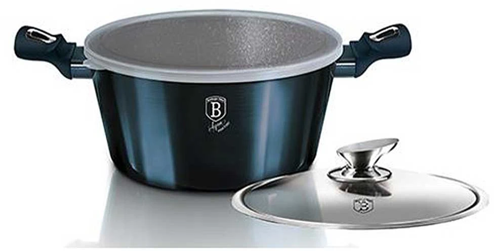 BH-1879 - Granito puodas 24 cm 4,1 l Berlinger Haus Aquamarine Line