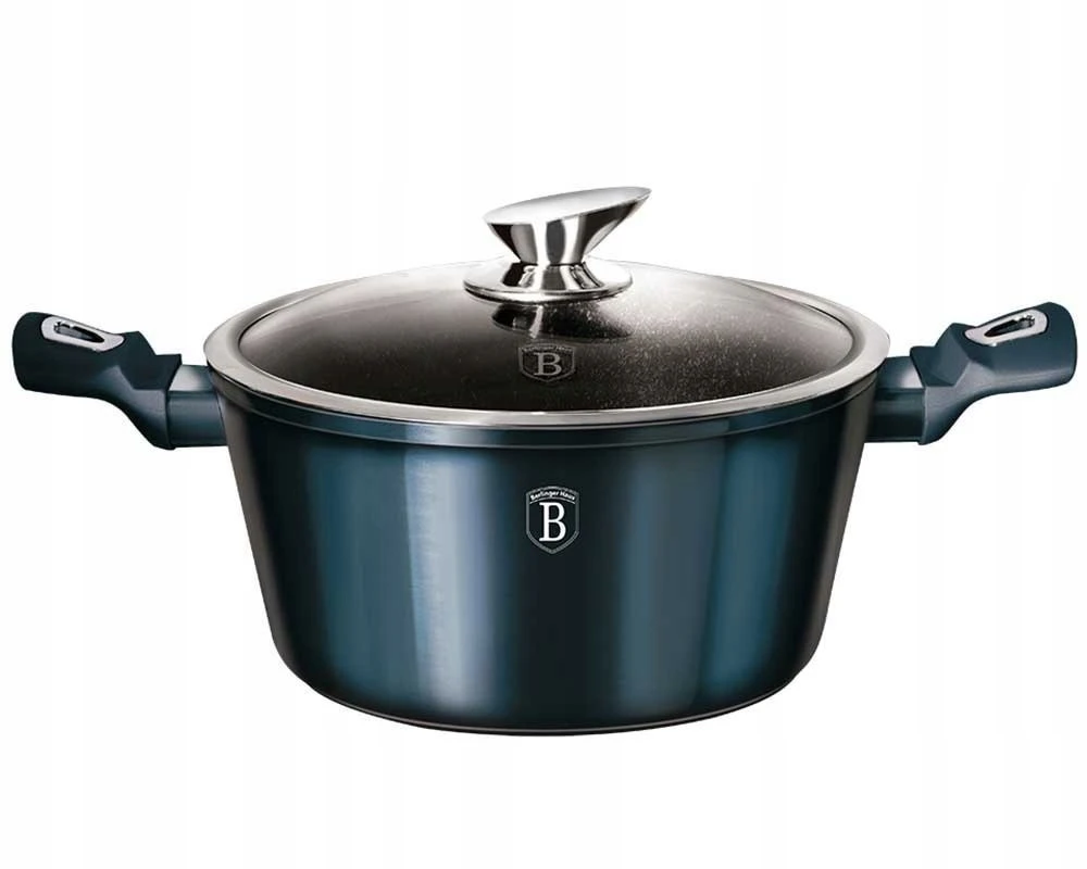BH-1879 - Granito puodas 24 cm 4,1 l Berlinger Haus Aquamarine Line