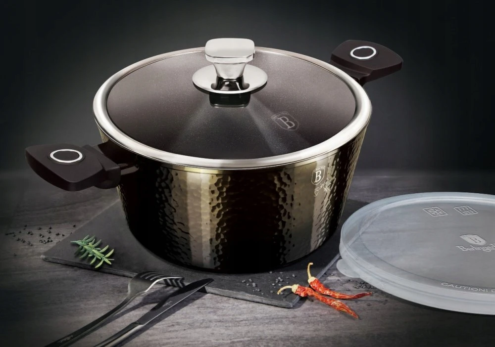 BH-6573 – titano puodas 6,1 l Berlinger Haus Primal Gloss Collection