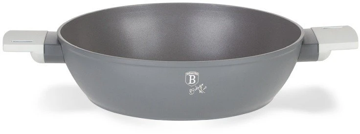 BH-7070 - Plokščias titano puodas 28 cm Berlinger Haus Aspen kolekcija