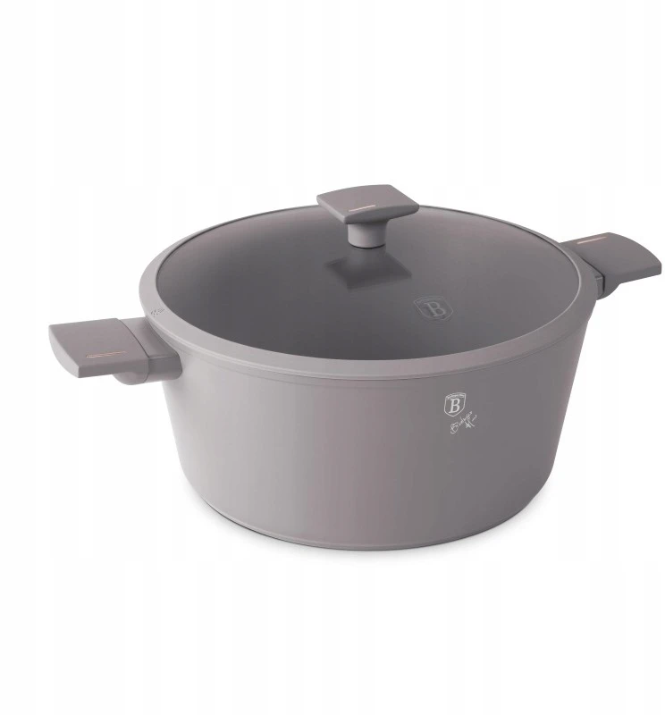 BH-8103 - Titano puodas 30 cm Berlinger Haus Taupe kolekcija