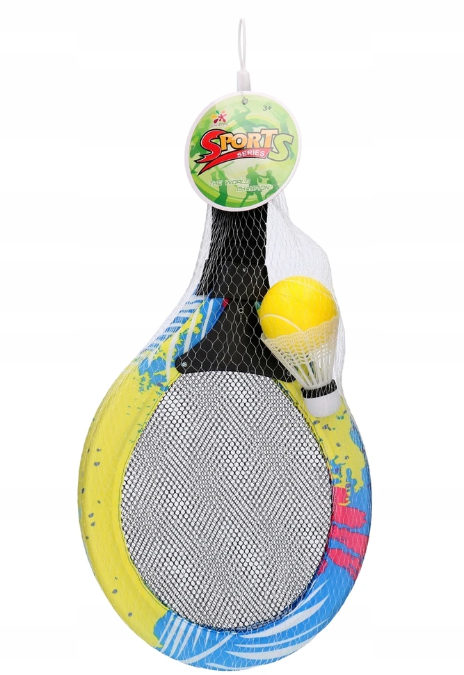 Biały Žaidimo BADMINTON rakečių rinkinys kitoje 4007 versijoje