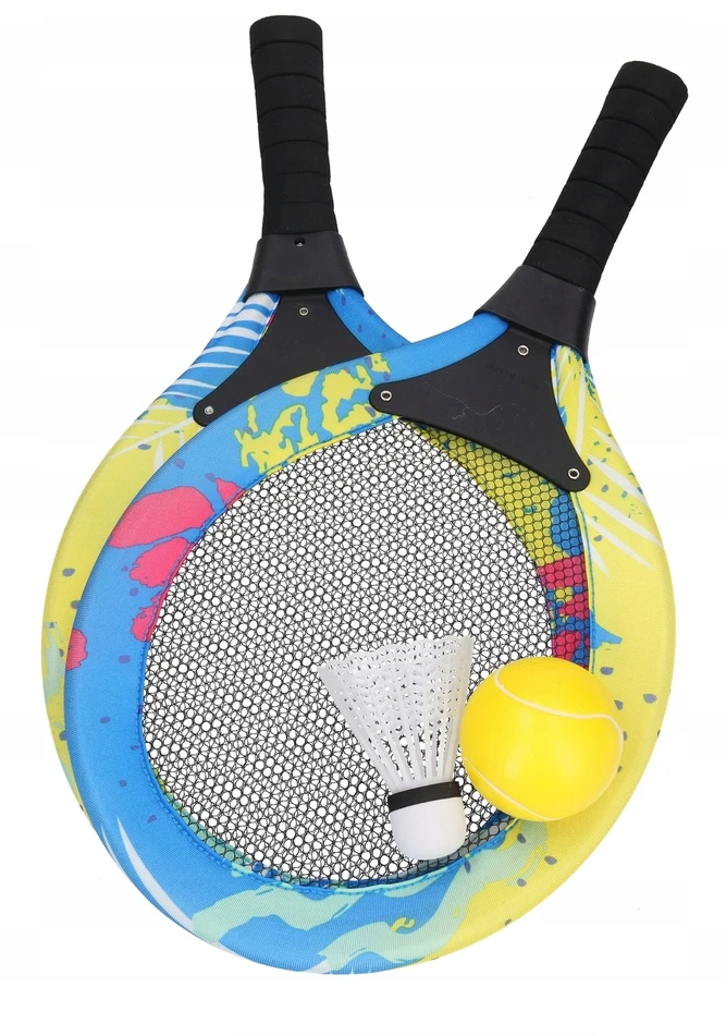 Biały Žaidimo BADMINTON rakečių rinkinys kitoje 4007 versijoje