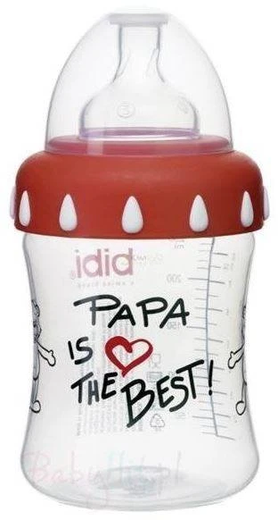 Bibi Classic Papa yra geriausias buteliukas nuo pilvo dieglių 150 ml