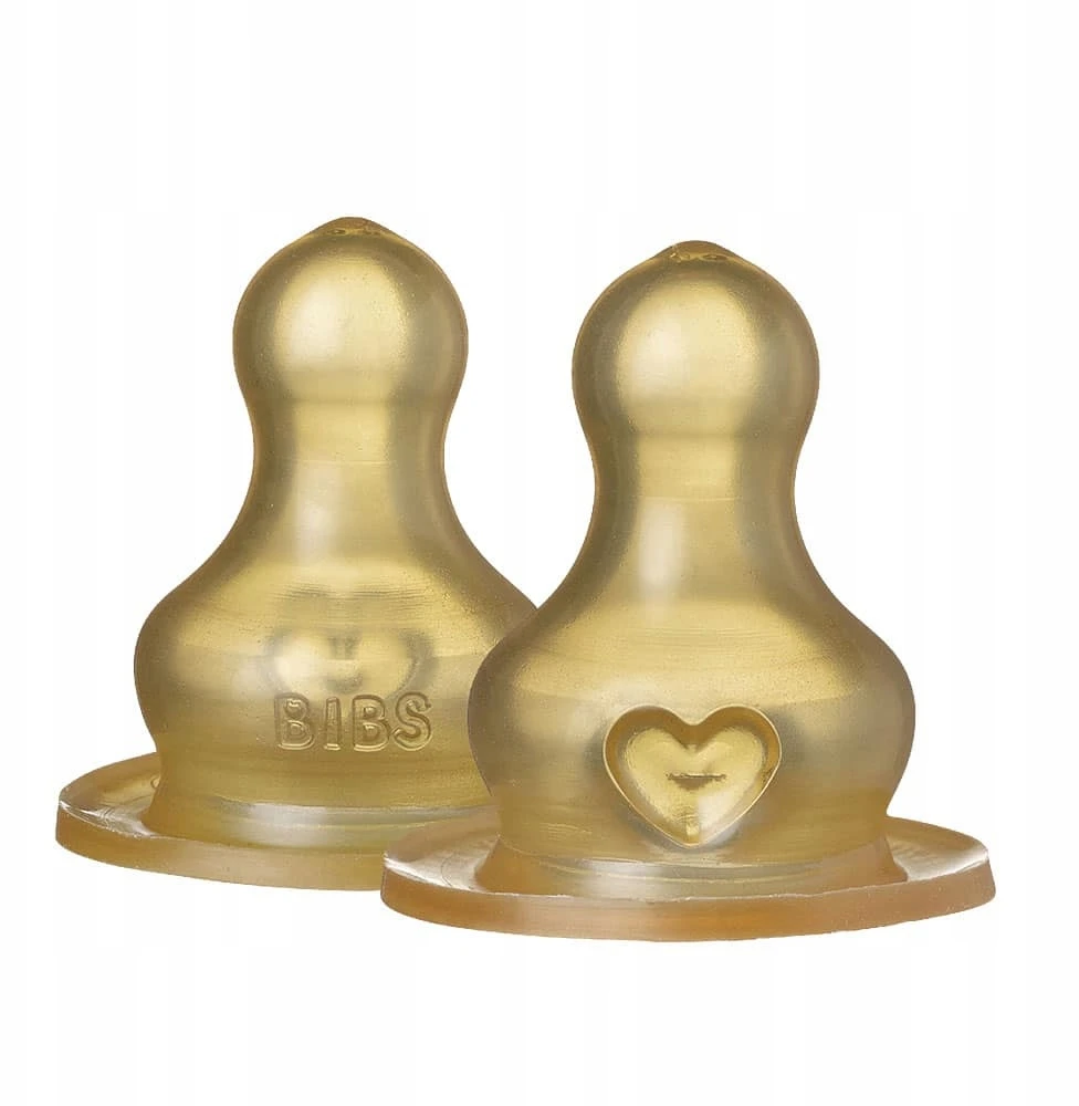 BIBS buteliuko žindukai, 2 vnt., Medium flow