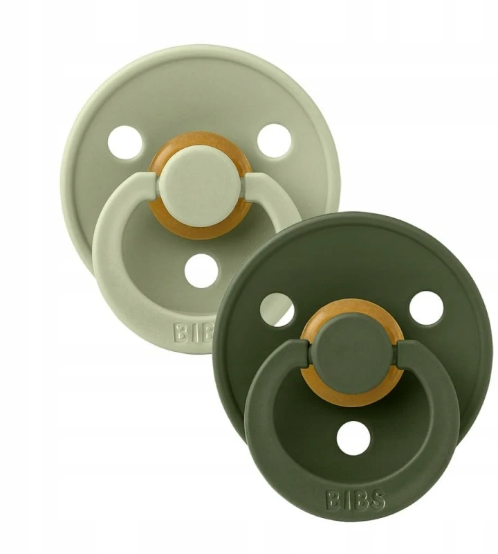 BIBS Colour Round - Sage / Hunter Žalias 6-18 months
