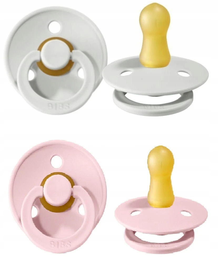 Bibs Seilinukai čiulptukas 6-18 Hevea Rubber 2Pak Blossom