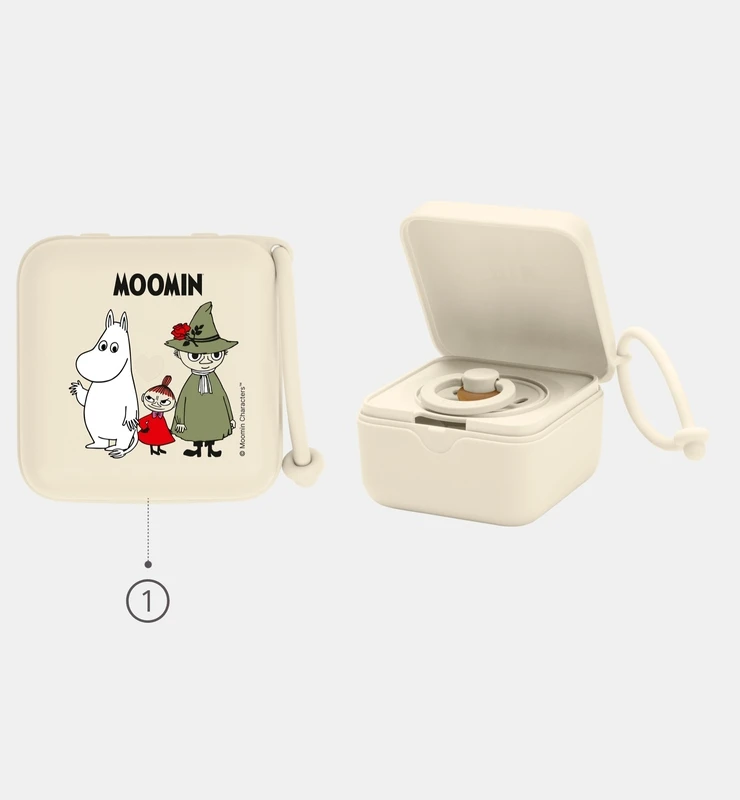 BIBS x Moomin čiulptuko dėklas - užkandžių dėžutė