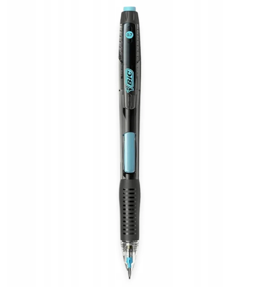 Bic automatinis pieštukas 0.7mm, su priedais, atsparus lūžiams