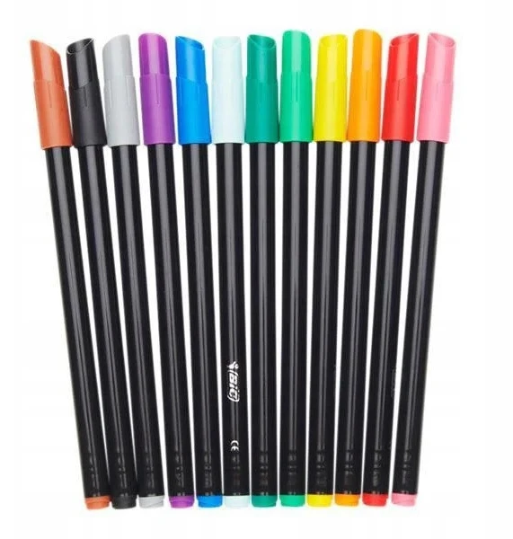 Bic Color Up flomasteriai, 12 spalvų
