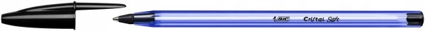 Bic Cristal Soft juodas rašiklis, 1.2mm