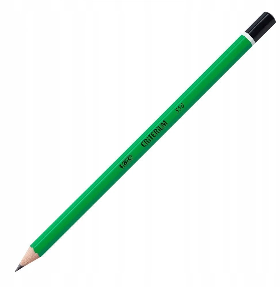 Bic Criterium 550 pieštukas, įvairūs kietumai nuo 4h iki 6b