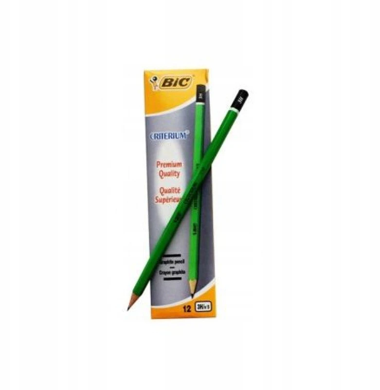 Bic Criterium 550 pieštukas, įvairūs kietumai nuo 4h iki 6b