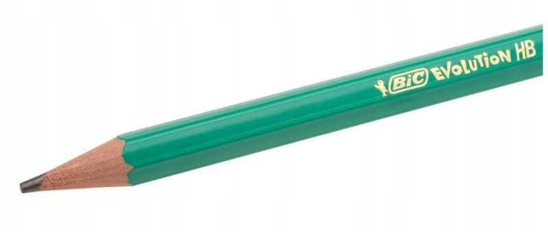 Bic Evolution 655 Hb pieštukai su trintuku, 24 vnt.