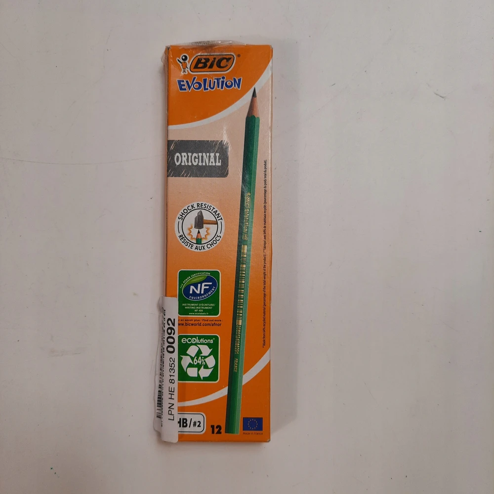 Bic Pieštukas Evolution Original HB, pakuotėje 12 vnt 004608