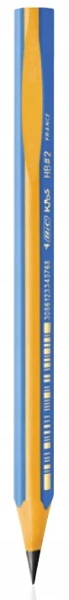 Bic Grafito kreidos - B - Mokymasis - 12 vnt. dėžutėje - Mėlynas korpusas - Nuo 4 metų