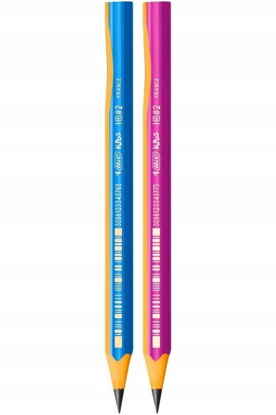 Bic Grafito kreidos - B - Mokymasis - 12 vnt. dėžutėje - Mėlynas korpusas - Nuo 4 metų